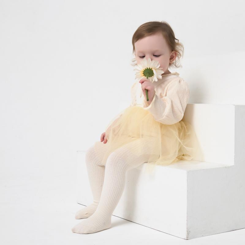 ベビー 女の子 新生児 春夏 コットン 綿 重ね着風 スカート一体型 サロペット風 プリンセス風 かわいい 薄手 通気性 吸湿速乾 レース 無地 タイツ