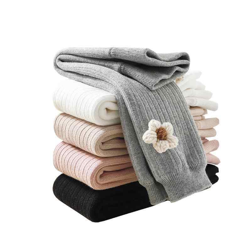 レギンス ベビー 女の子 キッズ 裏起毛 極厚 綿 コットン 長ズボン ハイウエスト 防寒 真冬対応 暖かい 柔らかい 伸縮性 外出用 普段使い ルームウェア 通園 スパッツ 秋冬 白 黒 グレー ピンク アイボリー 韓国