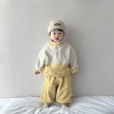 セットアップ キッズ ベビー 男の子 女の子 両面フリース スウェット トレーナー プルオーバー パンツ 上下セット 厚手 保温 おしゃれ カジュアル 秋冬 普...