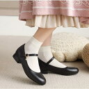 メリージェーンシューズ レディース カジュアル 無地 着回し ラウンドトゥ フラット ローヒール 太ヒール ストラップ 学生 通学 日常使い アッパーPVC素材 内側豚革 大きいサイズ 春 アイボリー ブラック ピンク
