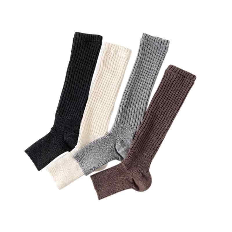 レッグウォーマー レディース 足掛け ニット 秋冬 くしゅくしゅ ルーズスタイル ロング丈 アクリル 通気性 抗菌 吸湿速乾 防臭 スノーブーツ カジュアル 白 黒 ブラウン グレー アイボリー