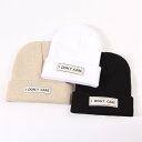 ニット帽 レディース メンズ 男女兼用 秋冬 防寒 保温 暖かい 耳当て 韓国ファッション カジュアル おしゃれ アルファベットロゴ アクリル素材 ホワイト ブ...