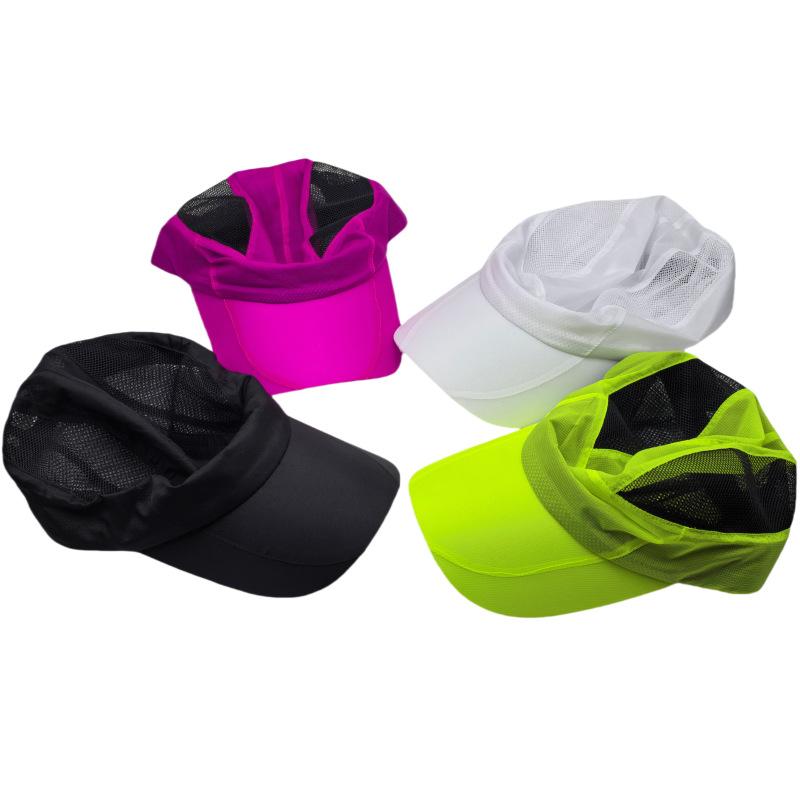 キャップ ユニセックス 男女兼用 ベースボールキャップ バイカラー 速乾 吸湿速乾 通気性 スポーツ アウトドア レジャー 普段使い ポリエステル 調節可能 春夏秋 ホワイト ブラック ローズレッド 蛍光イエロー(4)