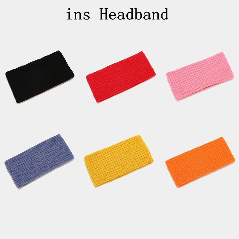 ヘアバンド メンズ レディース 男女兼用 ニット 毛糸 無地 伸縮性 スポーツ アウトドア ランニング ジョギング フィットネス ヨガ 汗止め ヘッドバンド ターバン カジュアル 普段使い(4)
