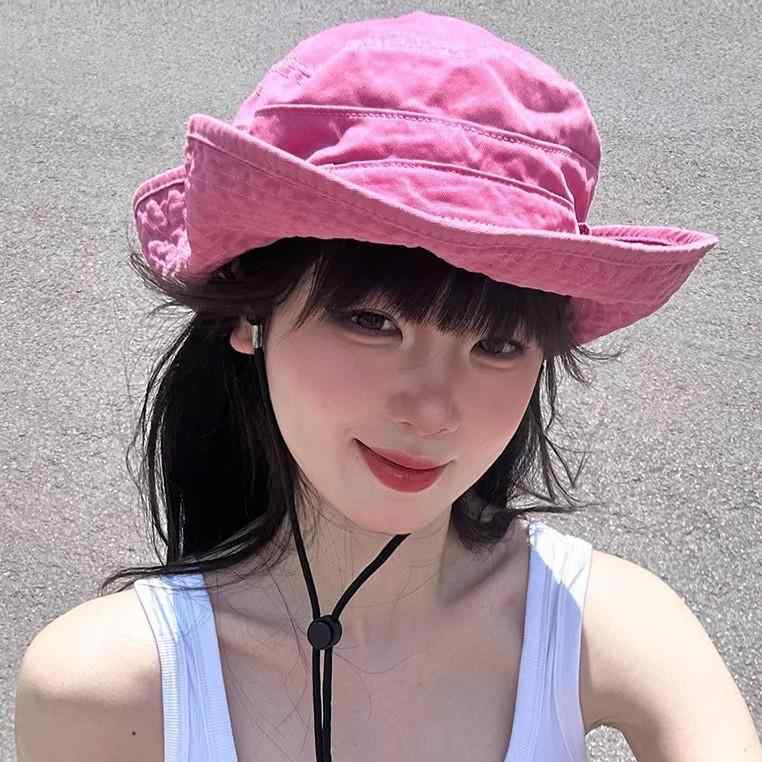 サファリハット レディース 広つば アウトドア キャンプ 登山 ハイキング UVカット 日よけ 防風 通気性 ポリエステル綿混紡 プラム 春夏