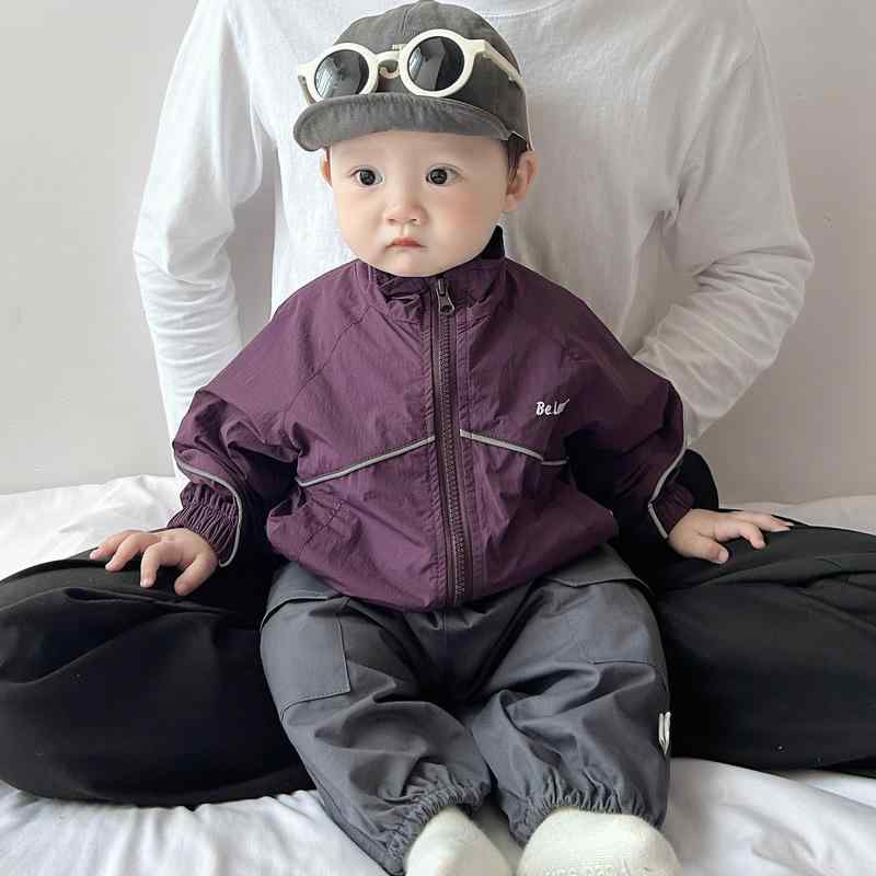 マウンテンパーカー 男の子 ベビー 幼児 春夏 薄手 軽量 UVカット 日焼け止め 冷房対策 ナイロン スタ..