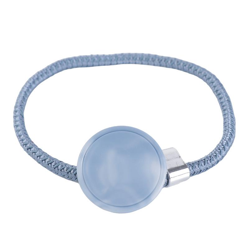 カーテンタッセル 寝室用 バックル式 留め具 ポリエステル製 PP素材 欧風 高級感 穴あけ不要 ピンク ベージュ シャンパン コーヒー アイボリー ゴールド ロイヤルブルー グレー シルバー