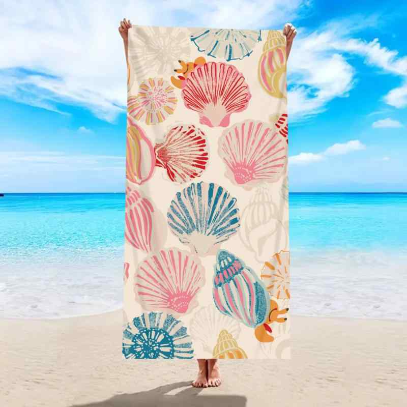 ビーチタオル 速乾 吸水性 マイクロファイバー バスタオル スイミングタオル プール 海水浴 温泉 旅行 ..