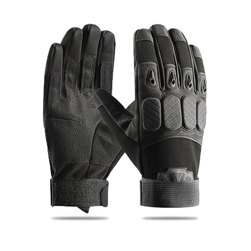 グローブ メンズ タクティカル フルフィンガー アウトドア 登山 サイクリング トレーニング ミリタリー..