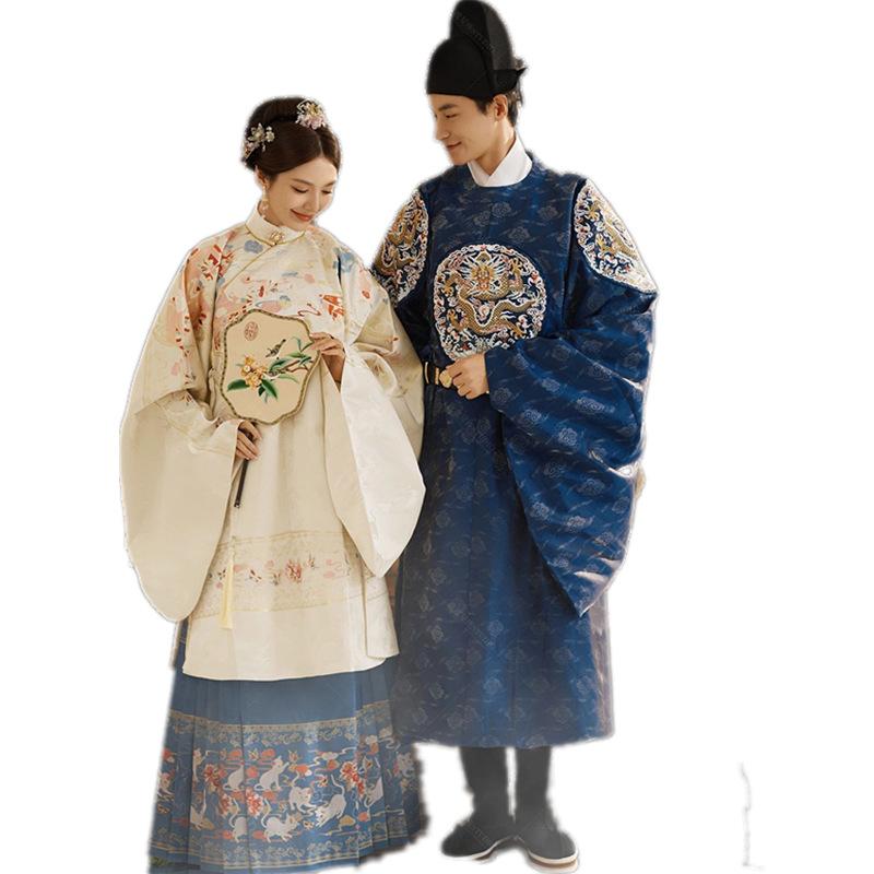 漢服 カップル 男女兼用 フォトスタジオ 室内 ウェディング 結婚写真 前撮り 中国風 古風 レトロ モダンチャイニーズ スタイル 撮影 ポートレート 衣装セッ...