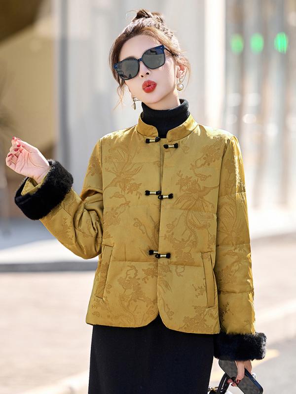 ダウンジャケット レディース 女性用 秋冬 ウエストマーク フード付き ロング丈 ひざ丈 ゆったり 体型カバー ダウン ポリエステル 防寒 あったか カジュアル アウター コート