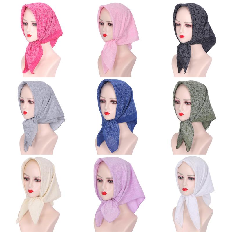 ヘッドスカーフ レディース 女性用 ターバン スカーフ 薄手 軽量 ラインストーン ホットドリル スパン..