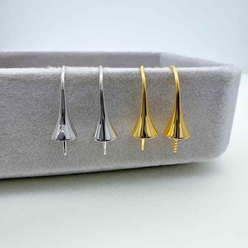 アクセサリーパーツ DIY ハンドメイド パール パール S925 シルバー 純銀 精巧 シンプル ファッション ..