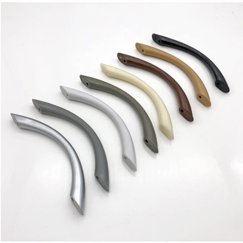 取っ手 ABS樹脂製 プラスチックハンドル 引き出し 扉 クローゼット キャビネット 食器棚 収納家具用 塗..