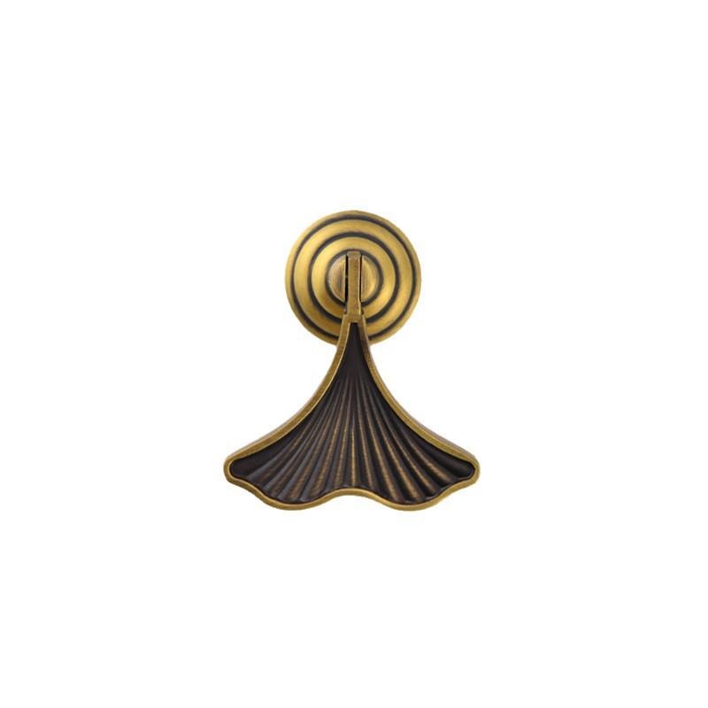 取っ手 隠し取り付け 真鍮製 ドロップ型プルハンドル レトロモダン キャビネット 引き出し クローゼッ..