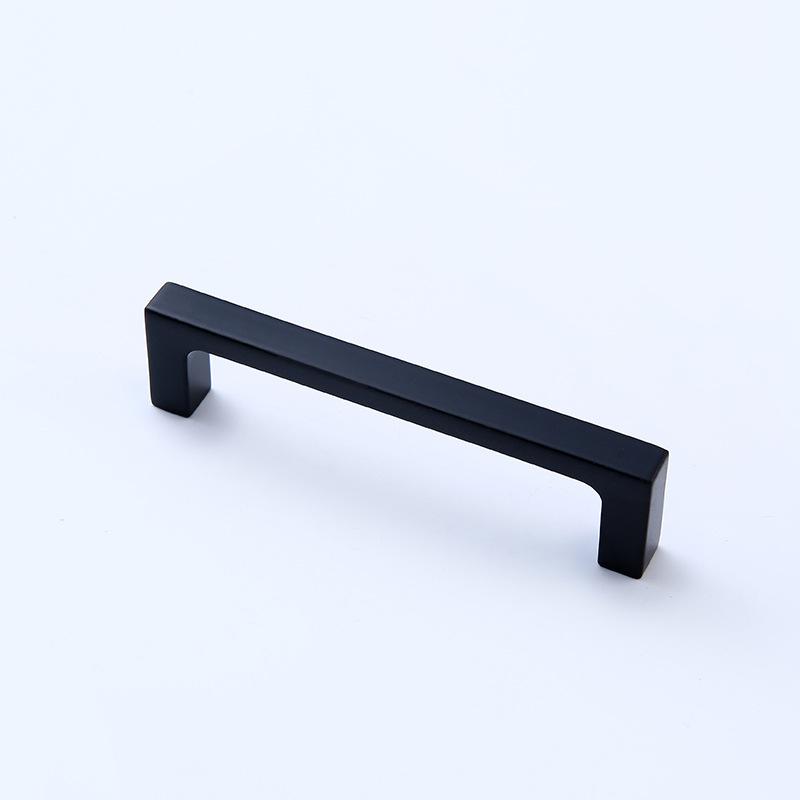 取っ手 亜鉛合金製 軽奢 シンプル ソリッド 両穴 ヘアライン加工 キャビネット 引き出し ワードローブ ..