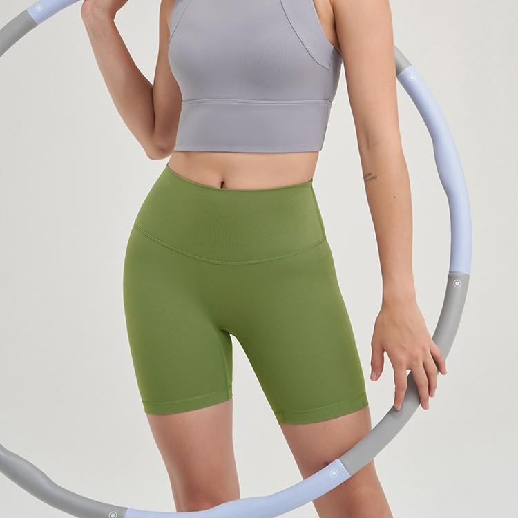 ヨガパンツ レディース 起毛 ハイウエスト ピーチヒップアップ スポーツ ショートパンツ フィットネス ..