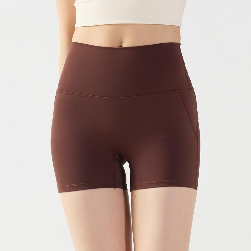 スポーツショートパンツ レディース ハイウエスト 桃尻 ヒップアップ 下着不要 シームレス 通気性 ラン..