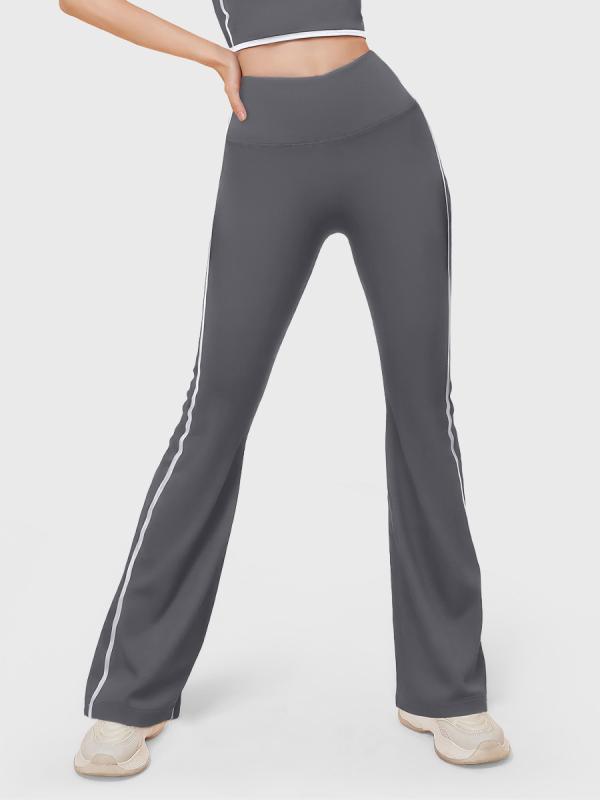 ヨガパンツ レディース ハイウエスト フレアパンツ ブーツカット 美脚 ヒップアップ 伸縮性 ストレッチ..