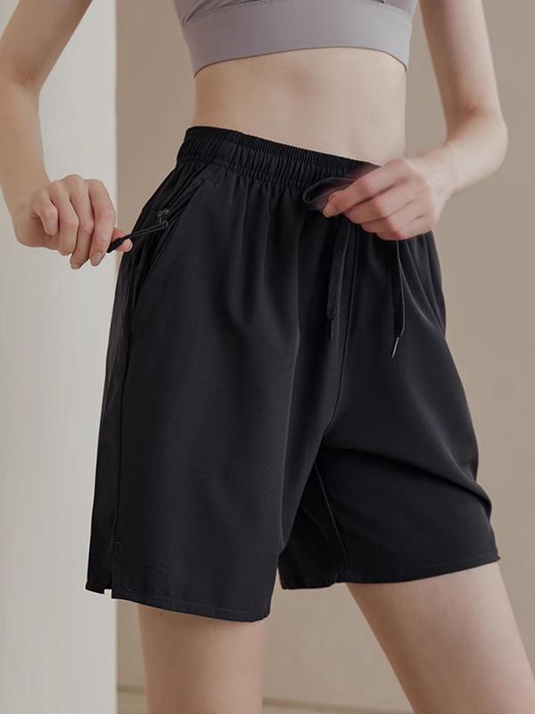 ショートパンツ 男女兼用 ゆったり 吸汗速乾 スポーツ ハーフ丈 ハイウエスト ヨガ ランニング トレーニング フィットネス ジム ウェア 春夏 部屋着 普段使い