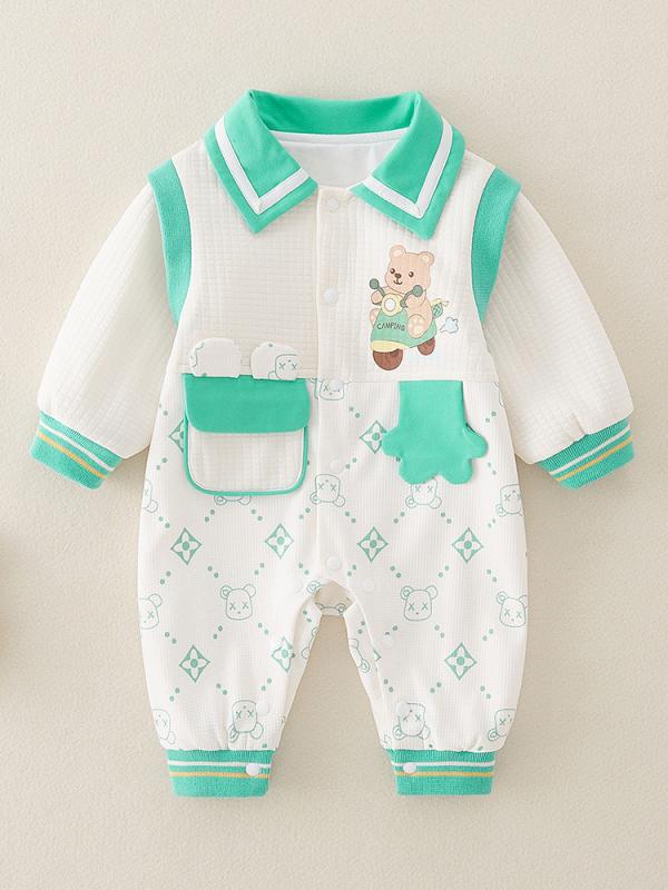 ・カテゴリ: ロンパース・スタイル: カジュアル・主な素材: 綿50%・対象年齢: 新生児・性別: 男児・袖丈: 長袖・厚み: 普通・留め具: スナップボタン・カラー展開: ホワイト・サイズ展開: 66cm, 73cm, 80cm, 90cm