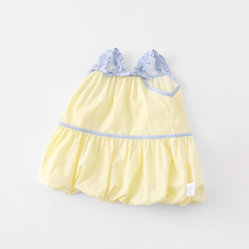 ワンピース ベビー 女の子 乳幼児 女の子 夏 サマー かわいい おしゃれ プリンセス風 リボン キャミソ..