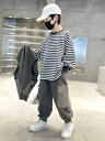 セットアップ キッズ 男の子 ジュニア スウェット ベスト ロングパンツ 3点セット 春秋 スポーツ カジュアル ストリート トレンド 綿 ストライプ柄 ソフト...