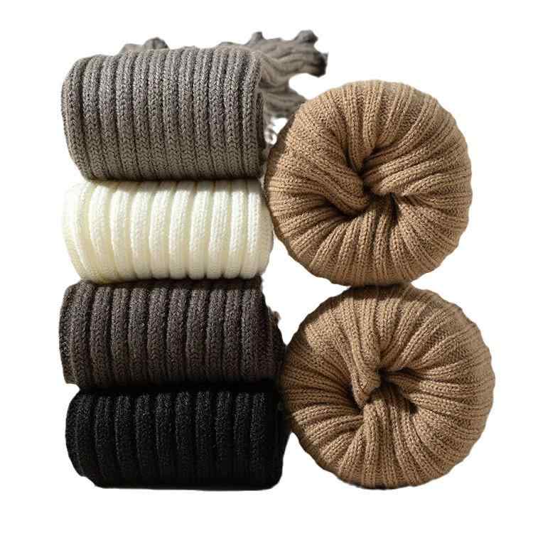 レッグウォーマー レディース アクリル ニット くしゅくしゅ ルーズソックス 細見え シャークパンツ スキニーパンツ 合わせ JK制服 サブカル Y2K ホワイト 白 吸汗 防臭 無地 カジュアル 普段使い(4)