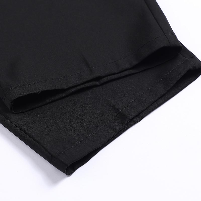 パンツ レディース ミセス 50代 60代 夏用 薄手 ウエストゴム ハイウエスト ストレッチ ストレート ズボン ゆったり 楽ちん 体型カバー ポリエステル ボトムス ブラック グリーン カーキ