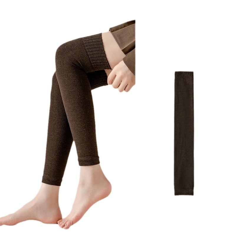 ニーハイソックス レディース 秋冬 厚手 裏起毛 保温 あったか ニーウォーマー レッグウォーマー ロング丈 通勤 通学 普段使い ポリエステル素材 通気性 吸湿性 防臭加工