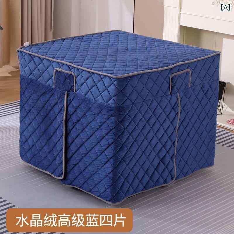 電気こたつカバー 正方形 スクエア テーブル保護 防塵 家庭用 秋冬 綿 コットン キルティング 中綿入り..