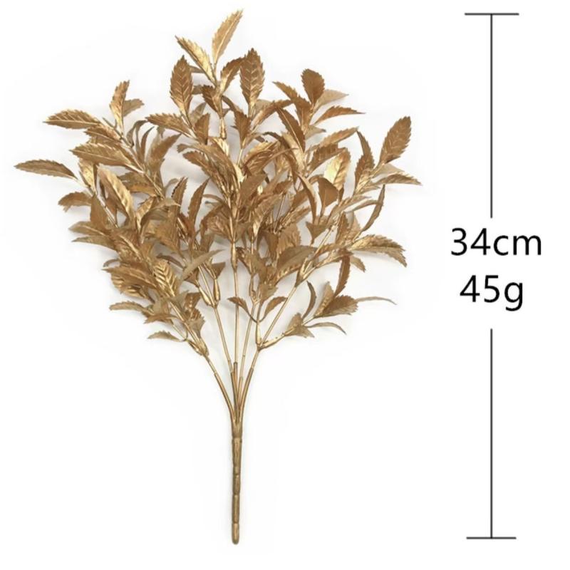 造花 フェイクグリーン 観葉植物 ゴールド 金 金果草 花束 フラワーアレンジメント リアル プラスチック製 ブライダル ウェディング 結婚式 インテリア ホームデコレーション リビング 玄関 飾り 屋外