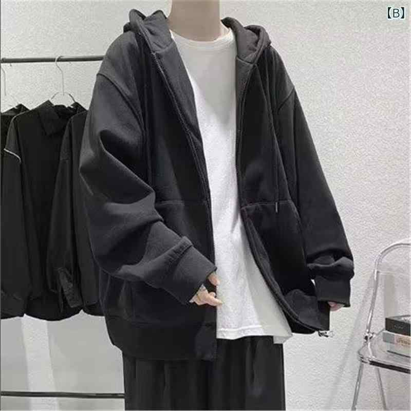 パーカ メンズ フード付き フルジップ 裏起毛 長袖 ゆったり ルーズフィット カジュアル スポーツ 秋冬 防寒 トップス アウター ポリエステル