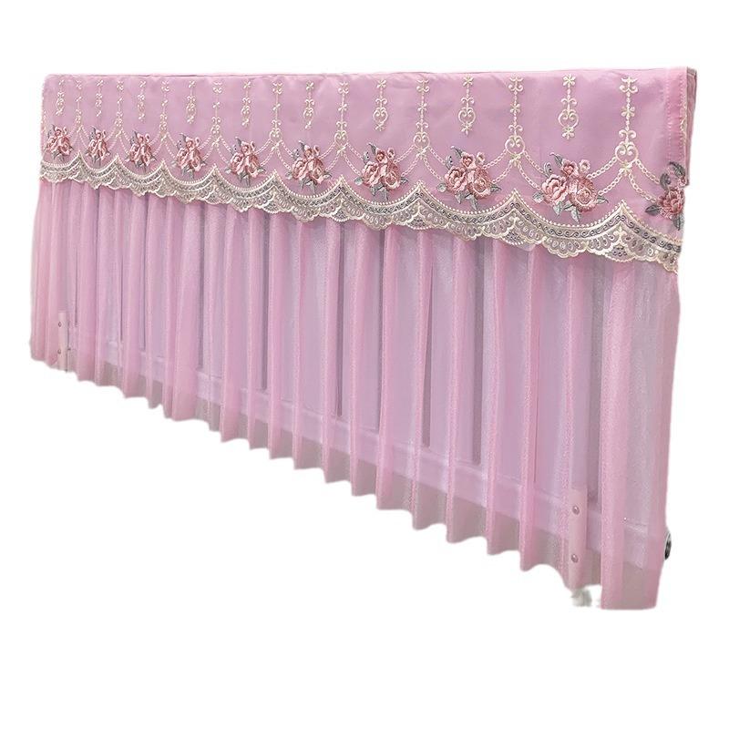 暖房カバー 家庭用 防塵 壁汚れ防止 目隠し シンプル モダン ファブリック ラジエーター用 リビング 寝..