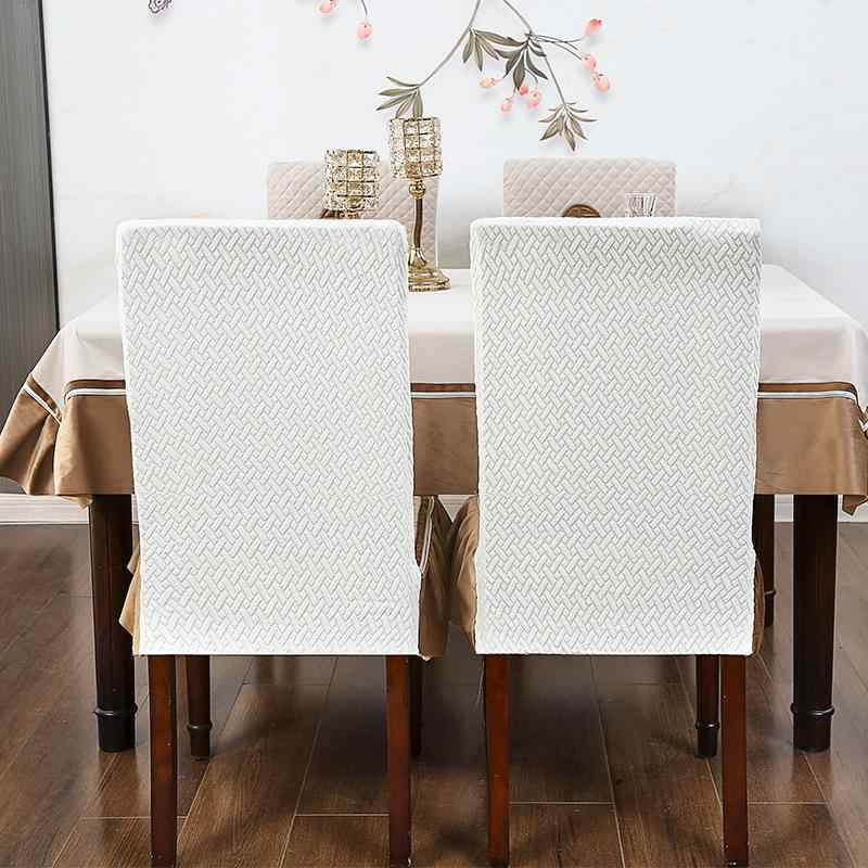 ダイニングセットカバー 高級感 家庭用 ポリエステル綿 厚手 テーブルクロス チェアカバー クッション ..