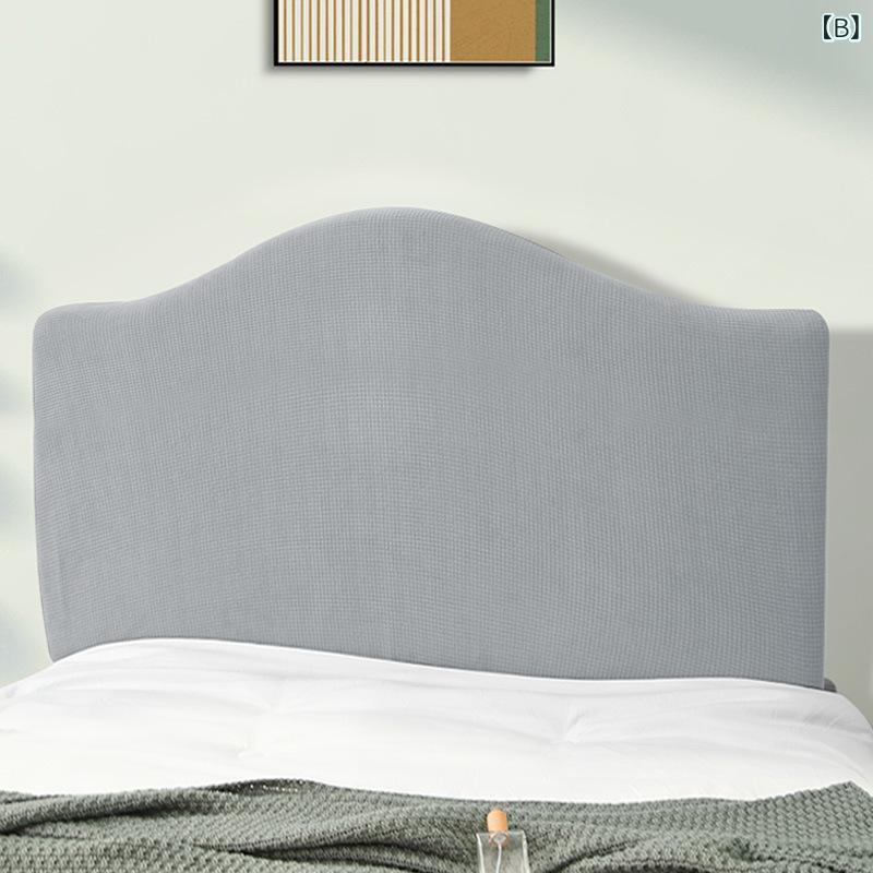 ベッドヘッドカバー ハイタイプ 高さ95cm 布製 ファブリック クッション入り シン...