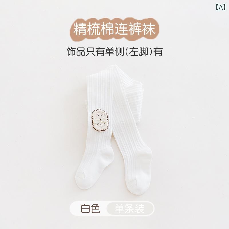 タイツ キッズ 女の子 ベビー 連体 春秋 キャラクター プリンセス レギンス スパッツ 外出 デイリーユ..