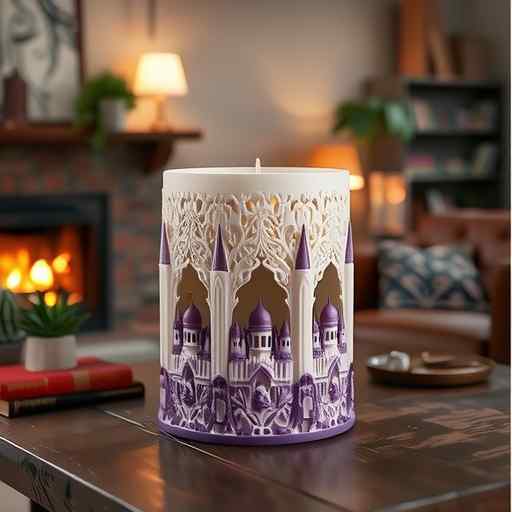 シリコンモールド 城 キャッスル アロマキャンドル アロマストーン DIY 手作り ハンドメイド ウェディ..