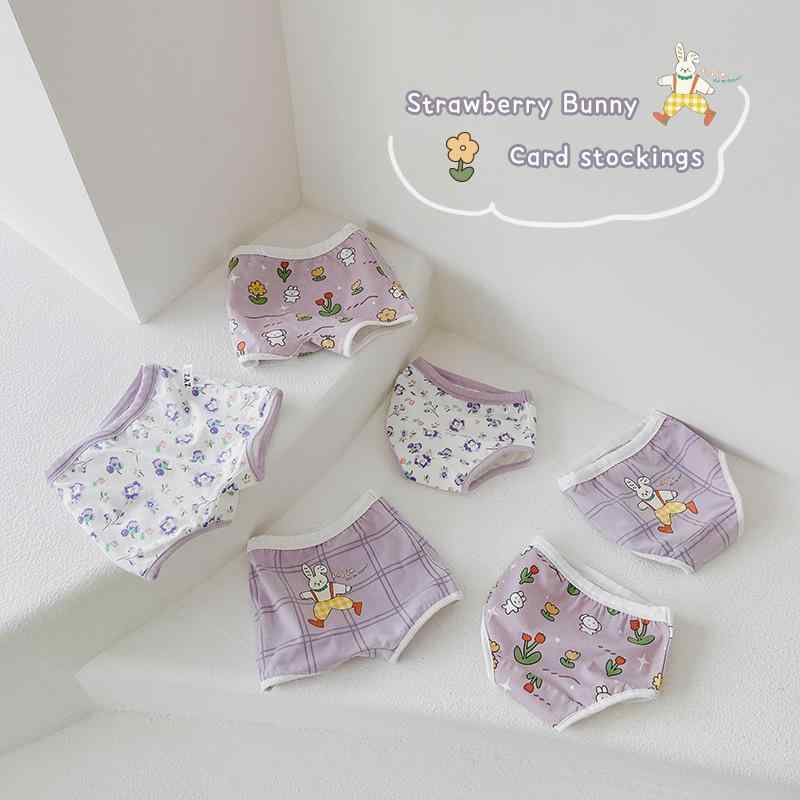 ショーツ ベビー 女の子 キッズ 春夏秋冬 うさぎ柄 キャラクター 花柄 切り替え 三角 ブリーフ ボクサ..