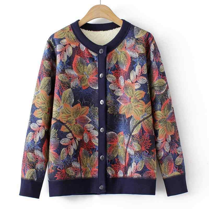 カーディガン レディース 中高年 祖母 ママ 高齢者 秋冬 裏起毛 厚手 保温 防寒 中綿入り アウター 羽織り ゆったり 普段着 お洒落