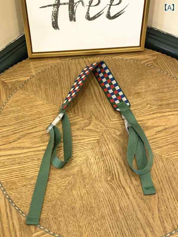 バッグストラップ レディース 編み込みロープ 布製 ハンドメイド ショルダーベルト 肩ひも 長さ調整可能 調節式 斜めがけ クロスボディ ショルダーバッグ 鞄 付け替え 交換用 延長 ショート丈