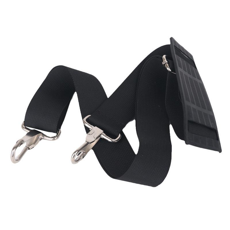 バッグストラップ ロング 肩紐 付け替え 交換用 金属フック メタルバックル ワンショルダー 斜め掛け ..