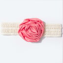 ヘアバンド ベビー キッズ 欧米風 かわいい 花柄 レース 幅広 伸縮性 髪飾り お出かけ 普段使い キュート おしゃれ コーデ オールシーズン 赤ちゃん 子供...