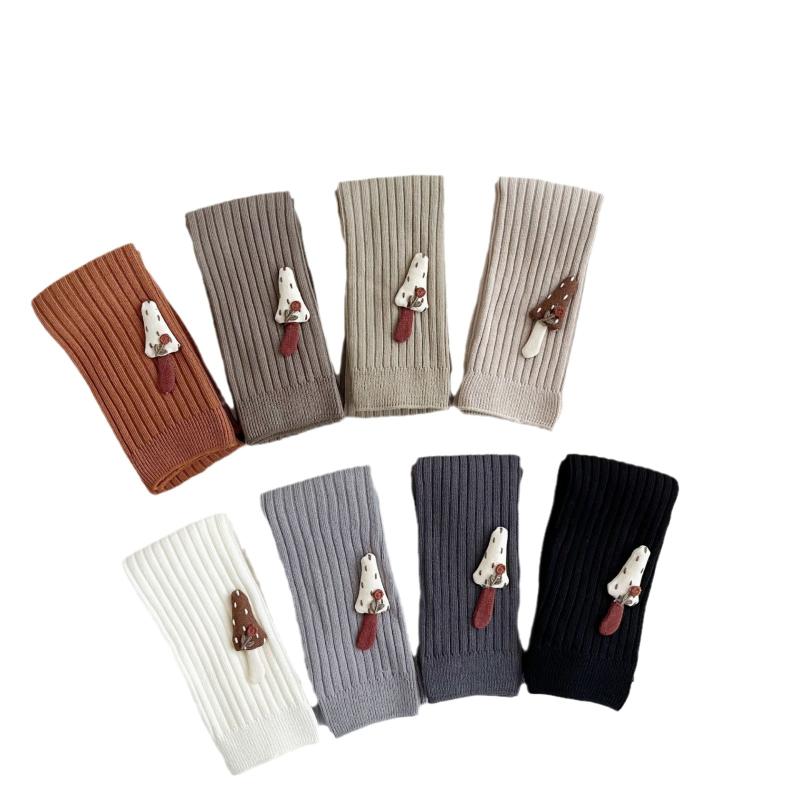 レギンス 女の子 ベビー キッズ コーマ綿 9分丈 無地 ストレッチ スパッツ パンツ タイツ 普段使い 着..