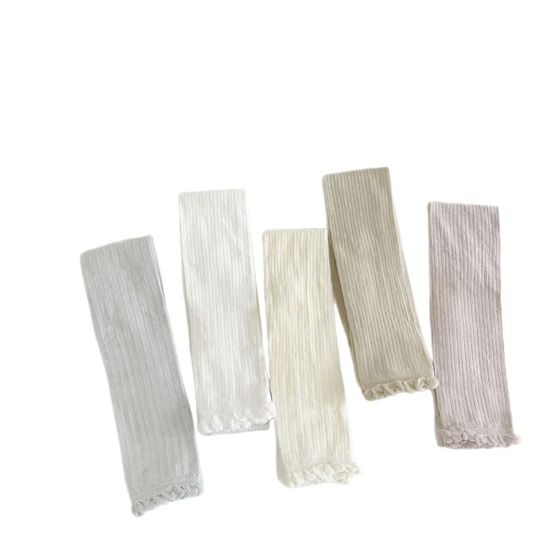 レギンス 女の子 ベビー キッズ 子供用 メッシュ シアー 薄手 クロップド丈 防虫 虫よけ スパッツ 通気..