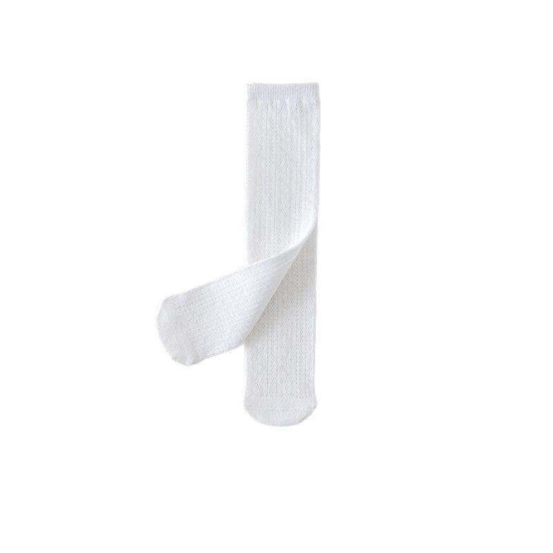 靴下 ソックス 女の子 ベビー キッズ 学生向け 無地 メッシュ 春夏 虫よけ 綿 薄手 通気性抜群 快適 や..