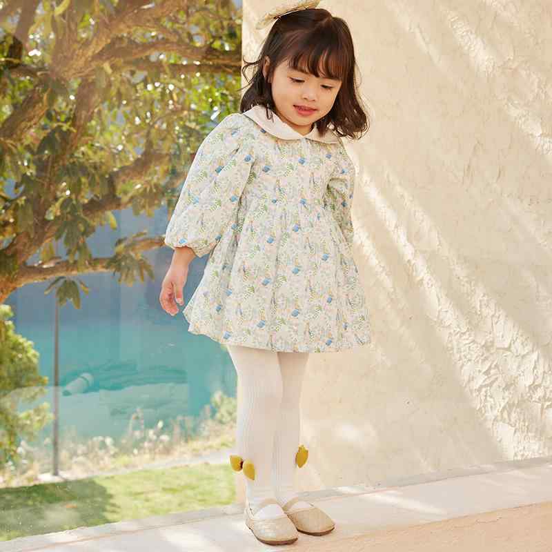 タイツ 女の子 ガールズ キッズ ベビー 赤ちゃん 春秋 レギンス 綿 コットン 伸縮性 通園 通学 普段使..