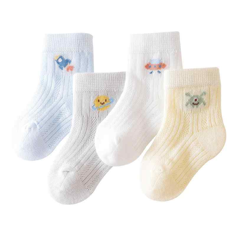 ソックス ベビー 新生児 夏用 メッシュ 通気性 吸湿速乾 薄手 軽量 かわいい 柔らか 快適 締め付けない..