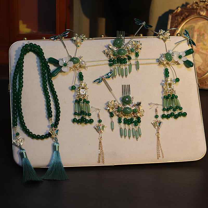 簪 レディース 結婚式 ブライダル 人工玉石風 かんざし ヘアアクセサリー セット フォトウェディング ..