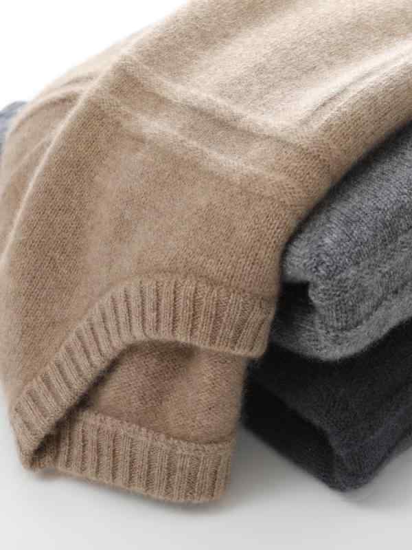 ニット メンズ 男性用 クルーネック 丸首 長袖 プルオーバー 厚手 肉厚 保温 あったか トップス カジュアル 上品 高級感 肌触り 秋冬